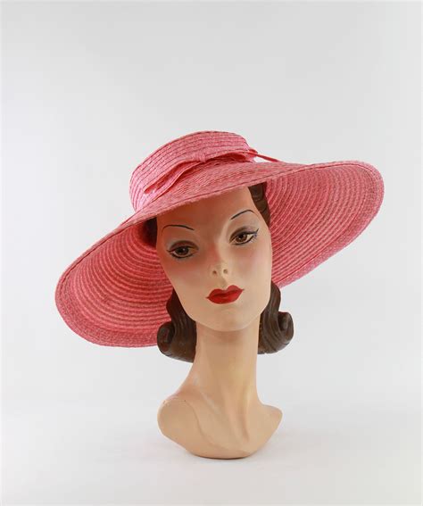 dior hat sun|vintage christian dior hat.